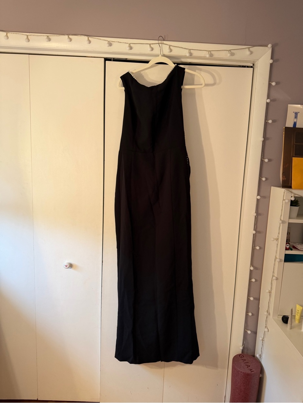 Fashion Nova Black Sleeveless Maxi Dress
